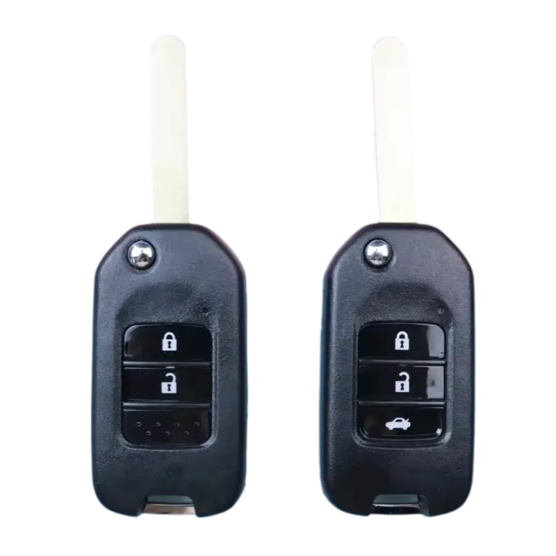 

Сменный чехол для выкидного ключа KEYECU с 2/3 кнопками для Honda Accord, Jade, Crider, Odyssey, XRV, CRV, City, Jazz, Civic, CR-V, HR-V