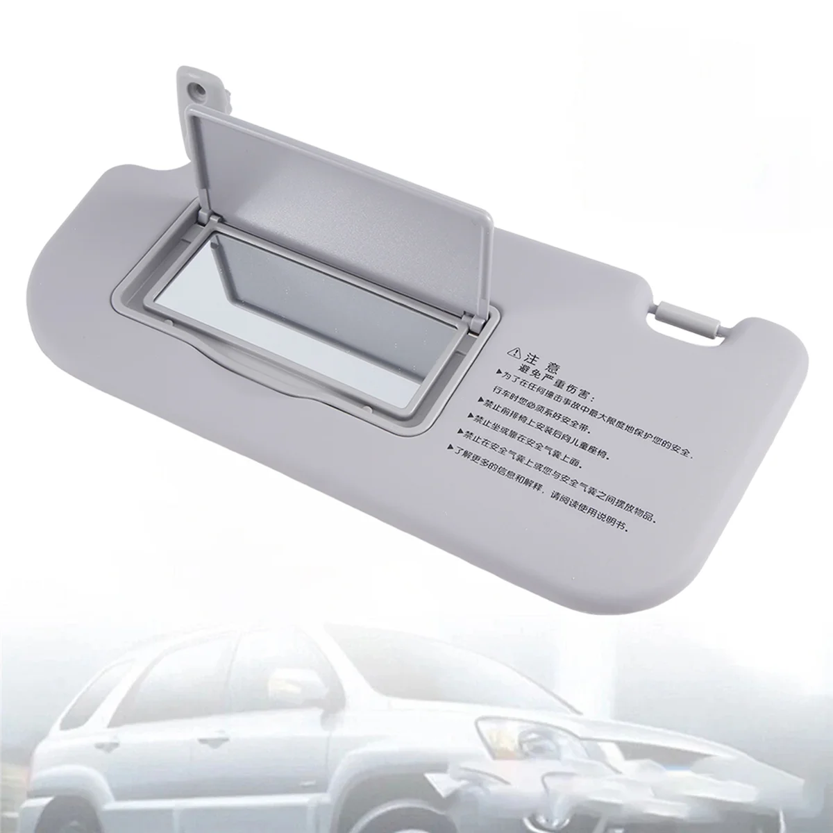 Viseiras de sol interiores esquerdas para Kia Sportage, 2004-2010