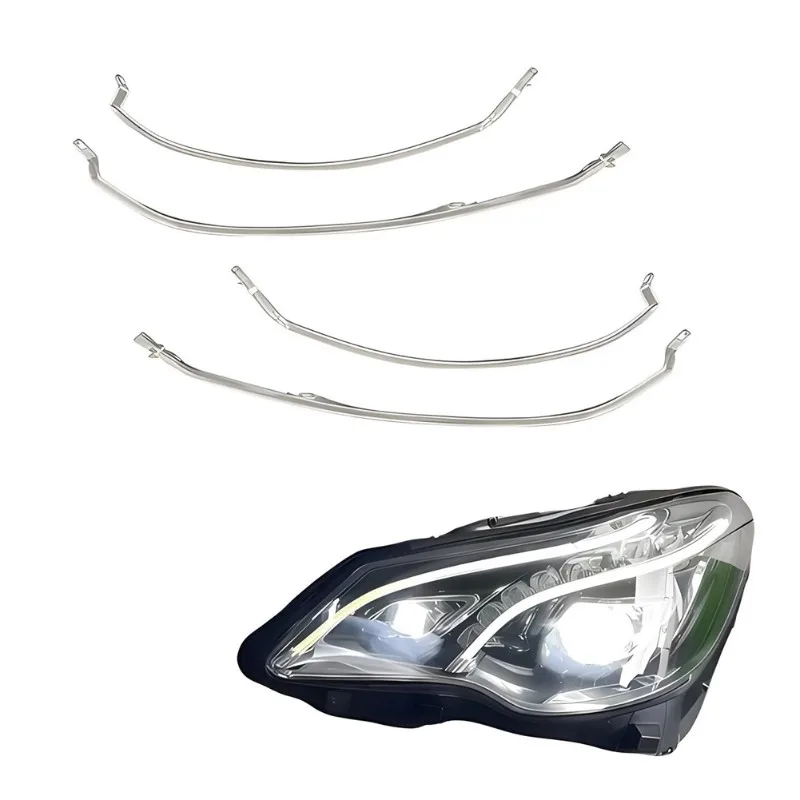 Ingenious-For Mercedes Benz E Class W207 E200 E260 E300 2014-2017 Headlight Guide Tube DRL Strip Accessories Headlight Control M