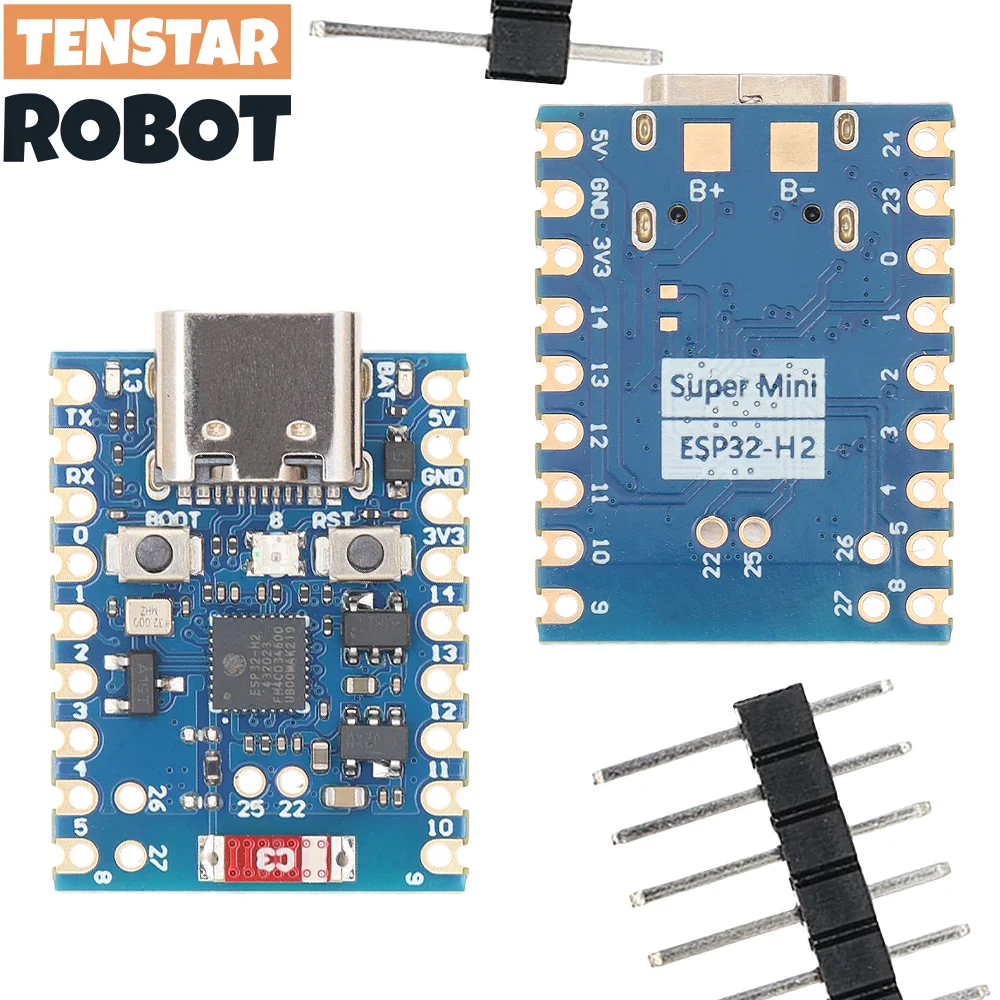 TENSTAR ROBOT ESP32-H2 SuperMini Development Board Bluetooth 5 Microcontroller Programming Learning Board