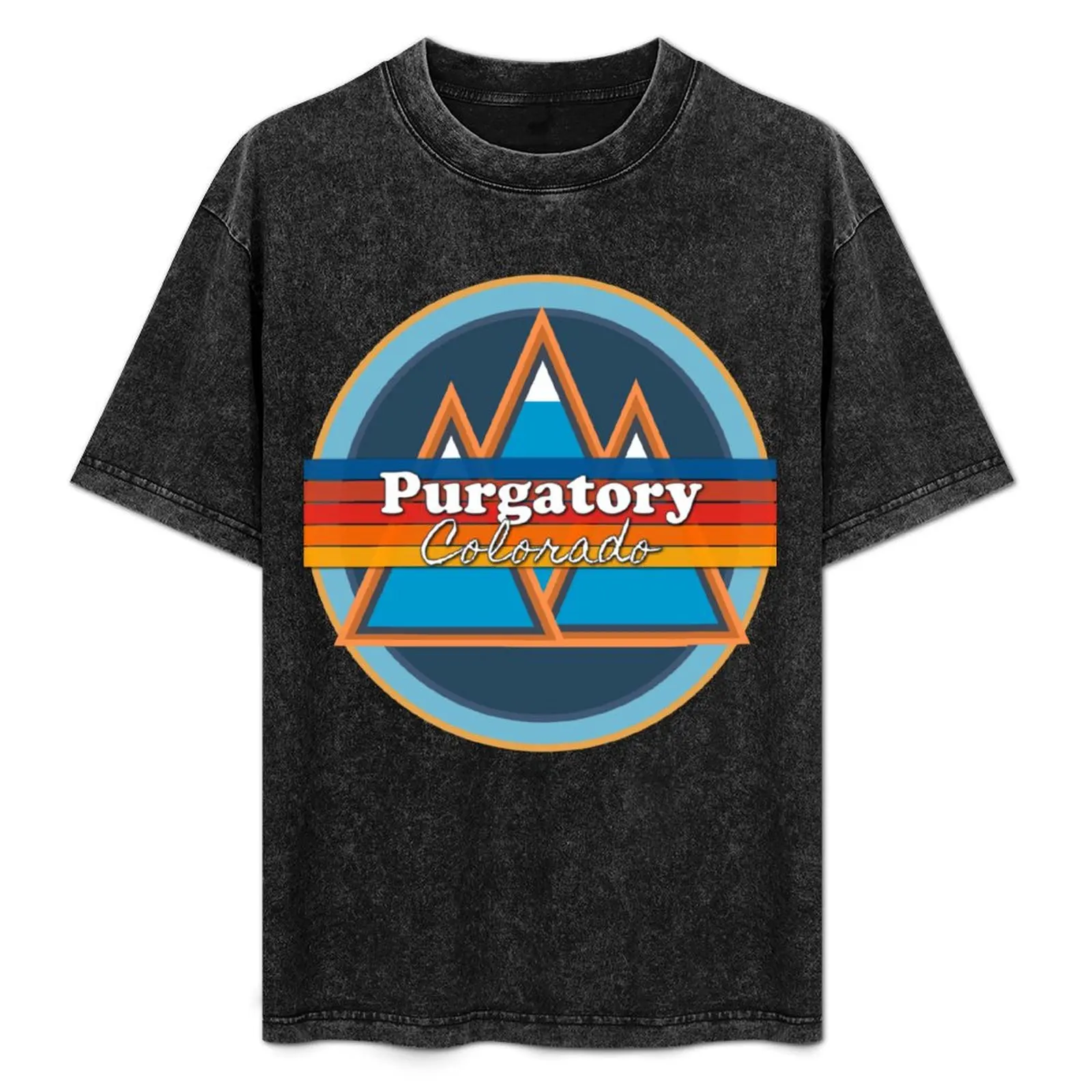 

Purgatory Colorado, Vacation, Travel, Skiing, Mountains T-Shirt funny shirt cotton Blouse gifts for boyfriend T-shirt men