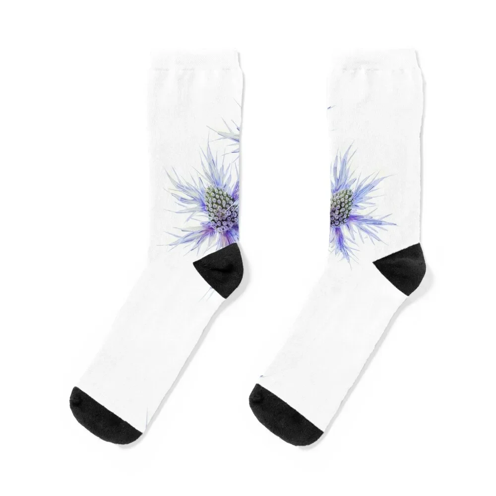 

Sea Holly Socks cool shoes snow Socks Male Women's