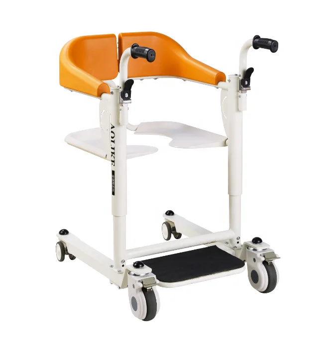 Electric Patient Transfer Chair Lifting chair with  Commode For Handicapped Elderly Paralyzed Disabled People