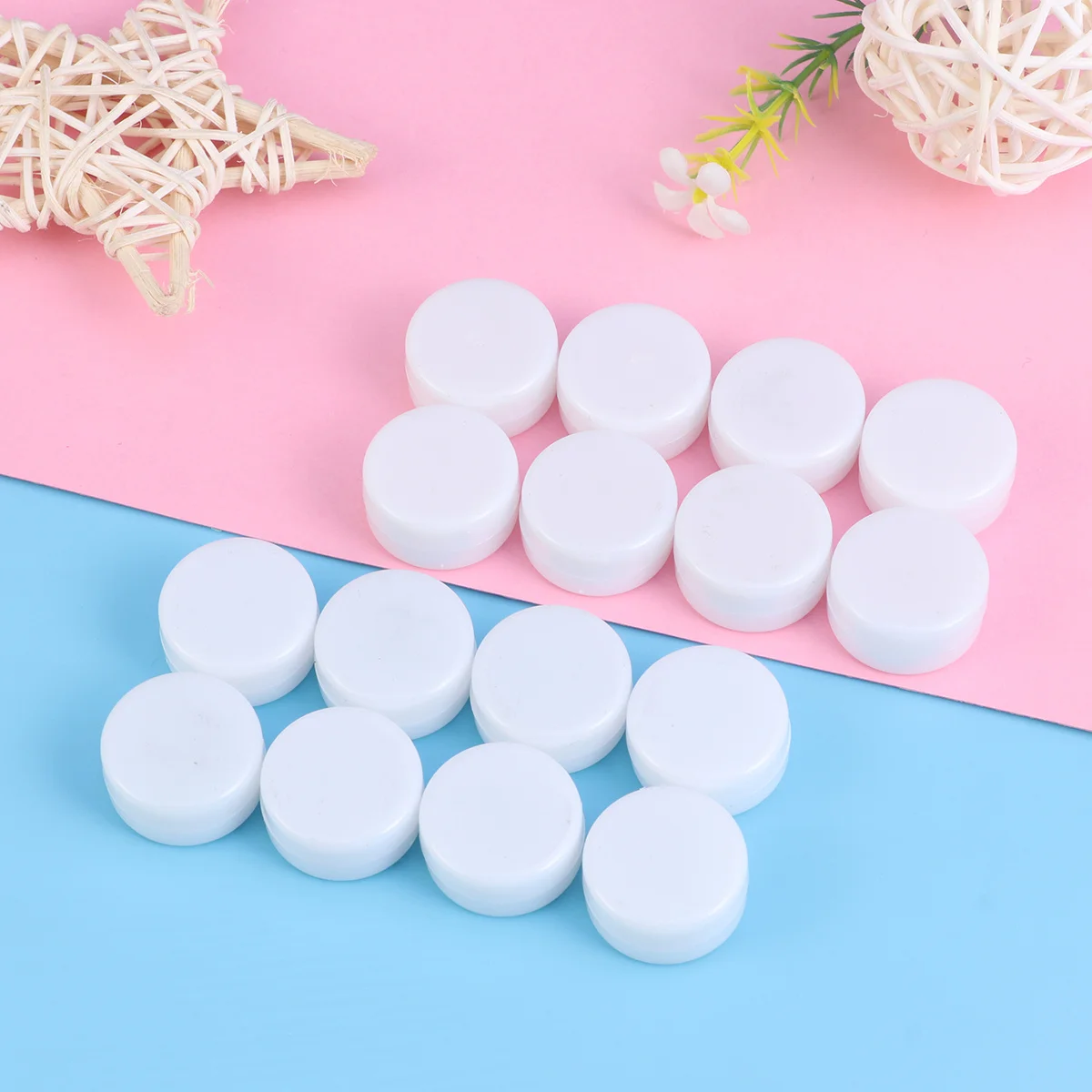 

100Pcs 22mm Plastic Accessories Comfortable Touch Exploration Spirit Baby Bedside Bells