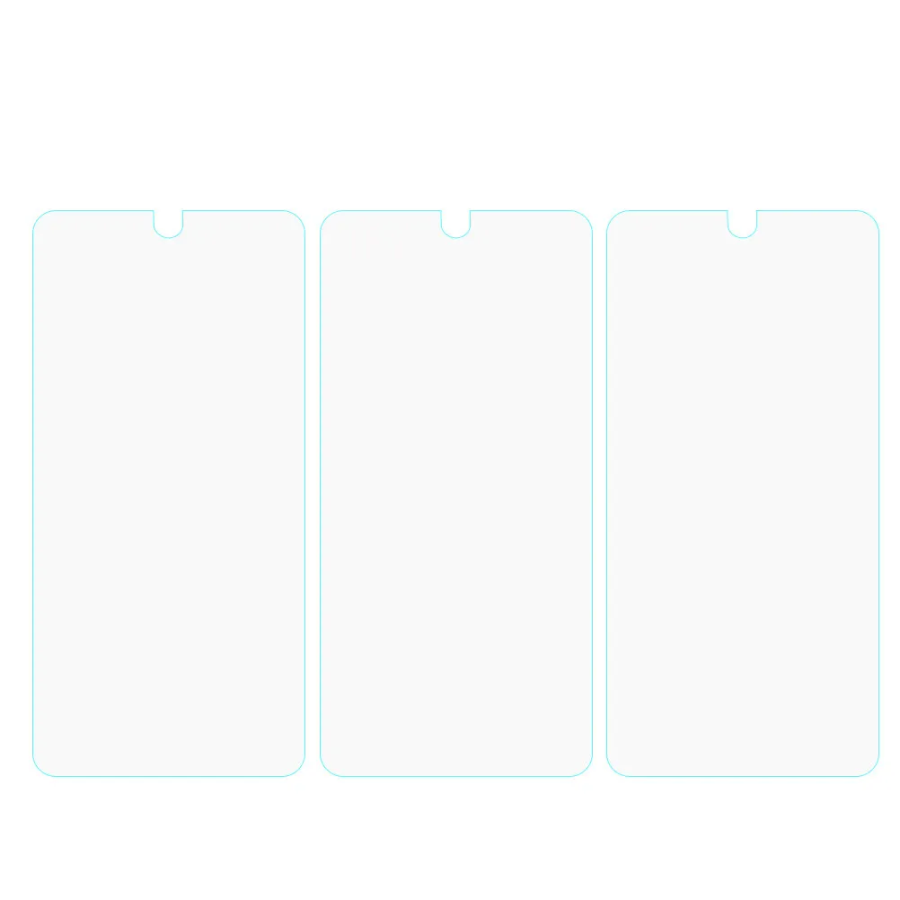 

3 pcs Tempered Glass Screen Protector For Essential Phone 0.2Mm Thin 3D Edge Explosion Proof Scratch Oil Resistant Clear Film