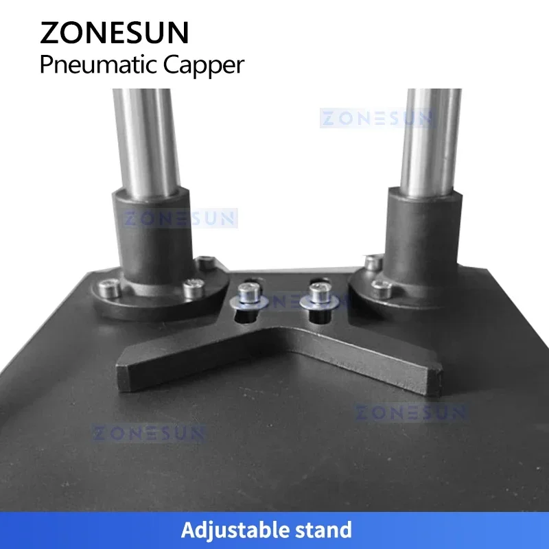 Zonesun ZS-PDCM100 Mesin Penekan Tutup Ember Pneumatik Mesin Penyegel Ember