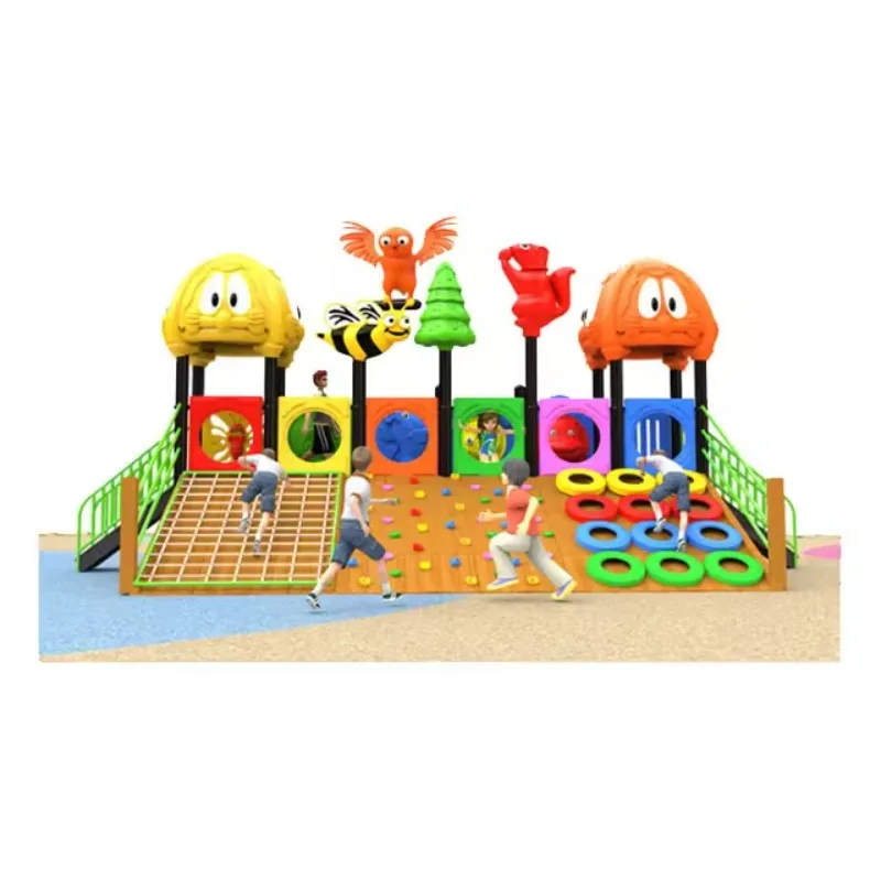 material children plastic outdoor playground kids training playground