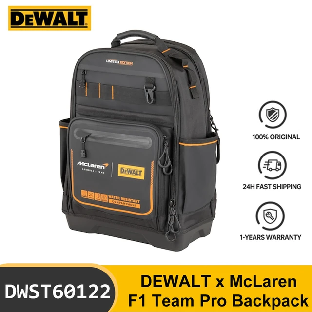 Dewalt x mlaren f1チームプロバックパック、dwst60122、特大ツールストレージ