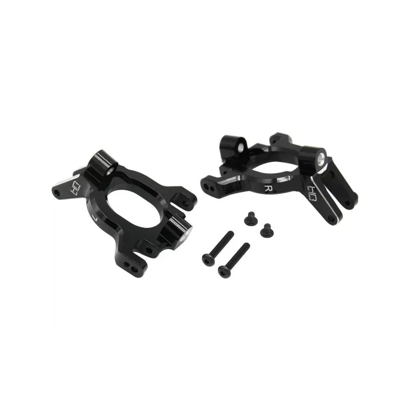 Hot Racing TFF1901 Black Alum Front Caster Blocks L/R 1/10 Arrma 4S BLX Kraton/Outcast, Replace AR330519