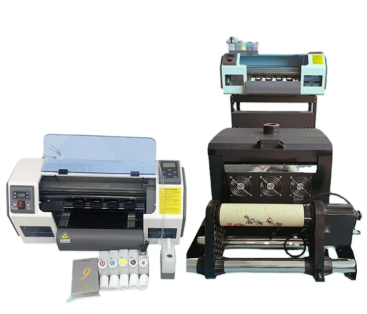 For A3 size DTF printer for printing on t-shirts with double XP600 printer heads