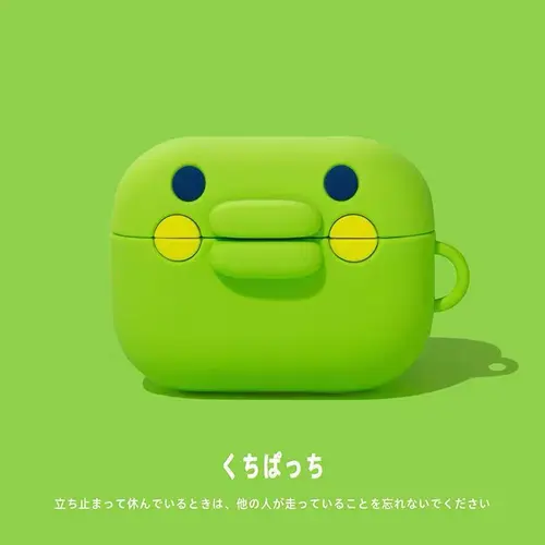 Ins Cute Tamagotchi Big Mouth Jar accesorios para auriculares funda protectora adecuada para Airpods1/2/3/4/pro/pro2