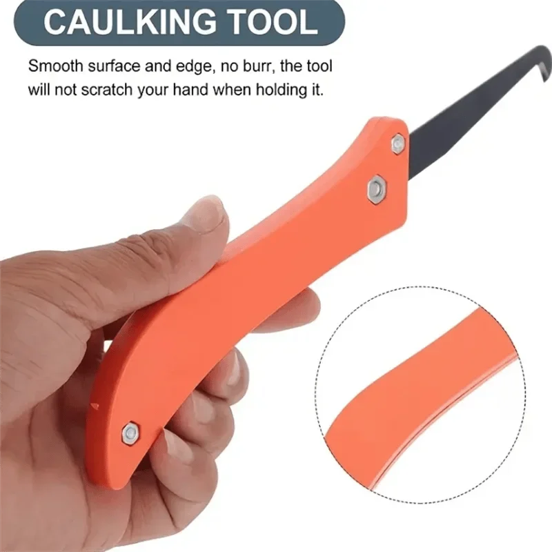 New Professional Gap Hook Knife Tile Repair Tool Old Mortar Cleaning Dust Removal Steel Construction Hand Tools