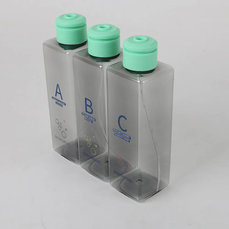 3Pcs Bottles For H2O2 Hydrogen Oxygen Small Bubble RF Beauty Machine H2O2 Replacement Parts ABC Bottle Waste Water Bottle