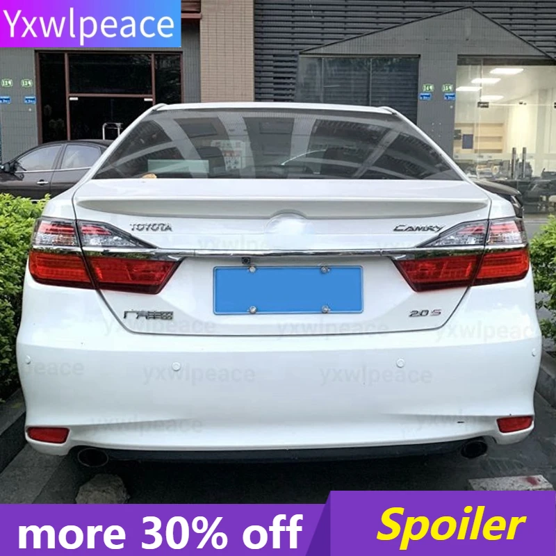 

For Toyota Camry 2012 2013 2014 2015 2016 ABS Plastic Unpainted Color Rear Trunk Spoiler Trunk Lip Wing