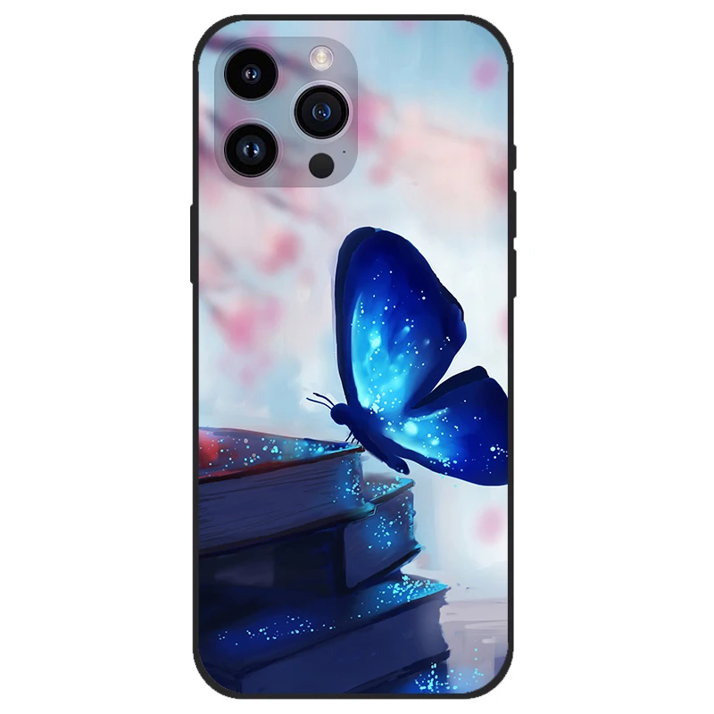 لينة سيليكون الأسود مكافحة قطرة غطاء الهاتف ، تصميم فريد من نوعه ، حالات لابل آيفون 15 ، 15 برو ، 15Plus ، 15Max #4