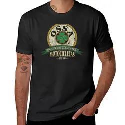 OSSA Motocicletas 1940 t-shirt vestiti estetici estate top sport fan t-shirt magliette divertenti vestiti per uomo