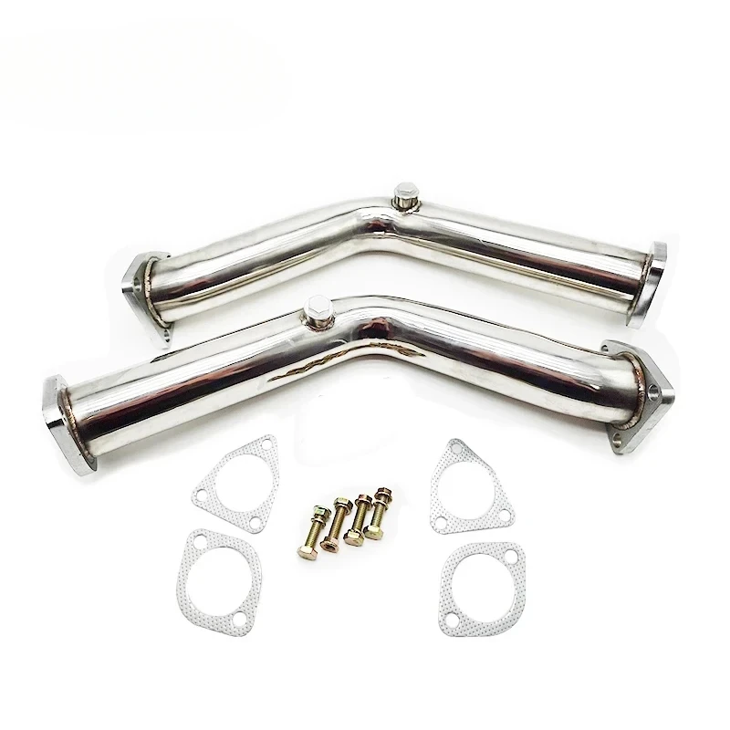 High Performance quality hot sellin For 03-06 NISSAN 350Z Z33/G35 V35 VQ35DE EXHAUST DOWNPIPE Automobile Accessories