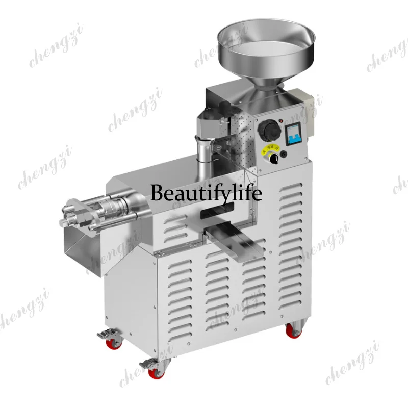 Oil Press Machine Seed Extractor Flax Sunflower Vacuum Filter Commercial Extract