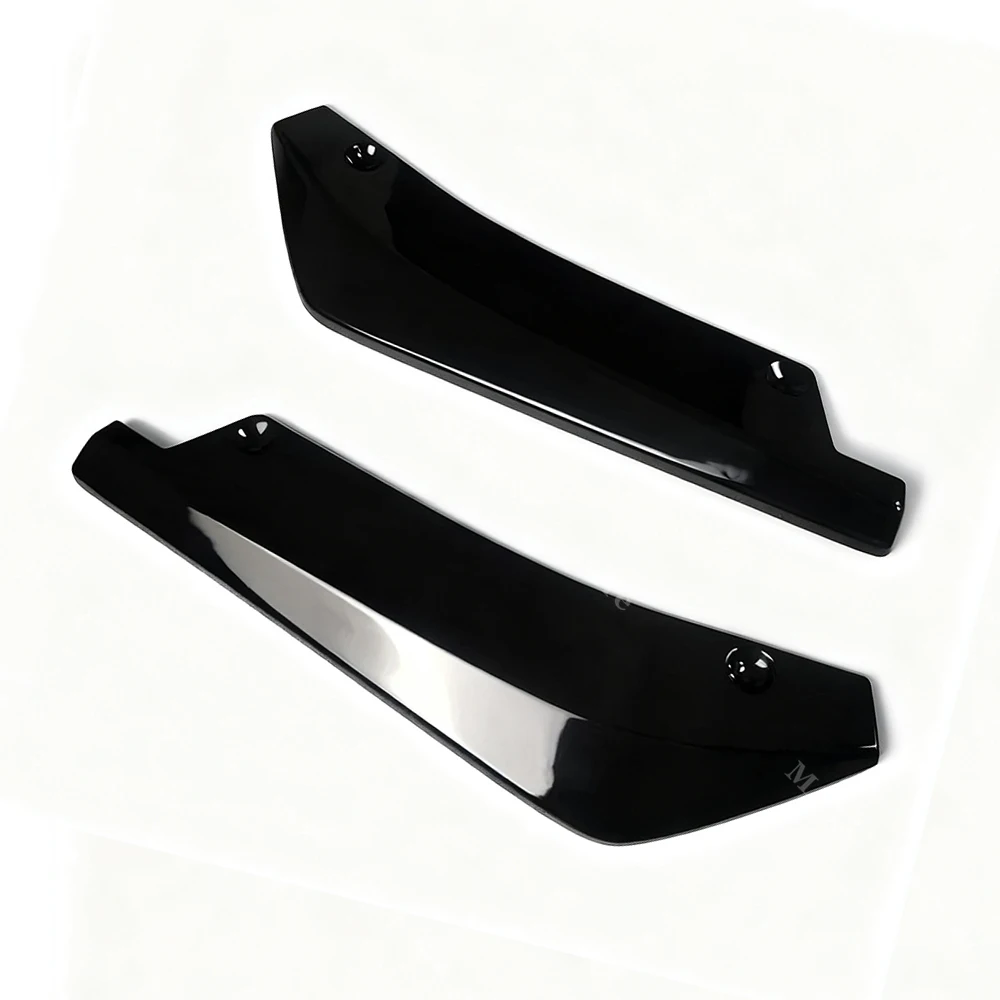 For BMW 5 Series E60 E61 M Sport 2004-2010 Rear Bumper Side Splitters Diffuser Exhaust Pipe Winglets Trim Extension Bodykits view 4