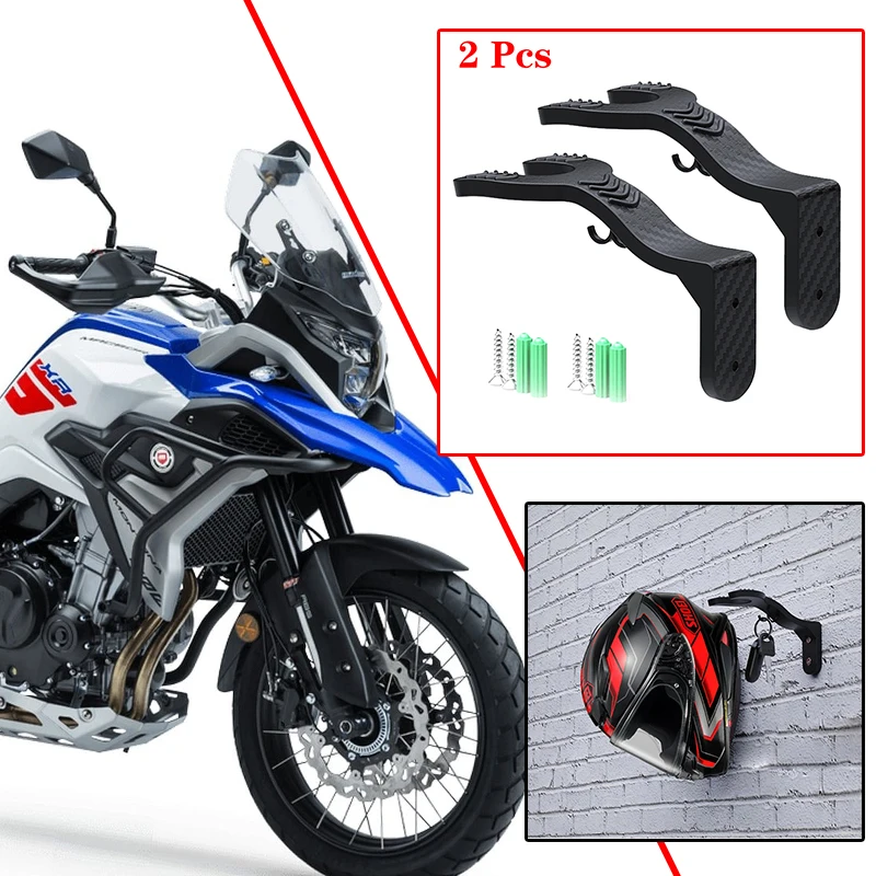 Motorcycle Helmet Hook Racks Multipurpose Hook Wall Mount Hooks For Macbor Montana XR1 XR5 500 Rockster flat 125 Eight Mile 500