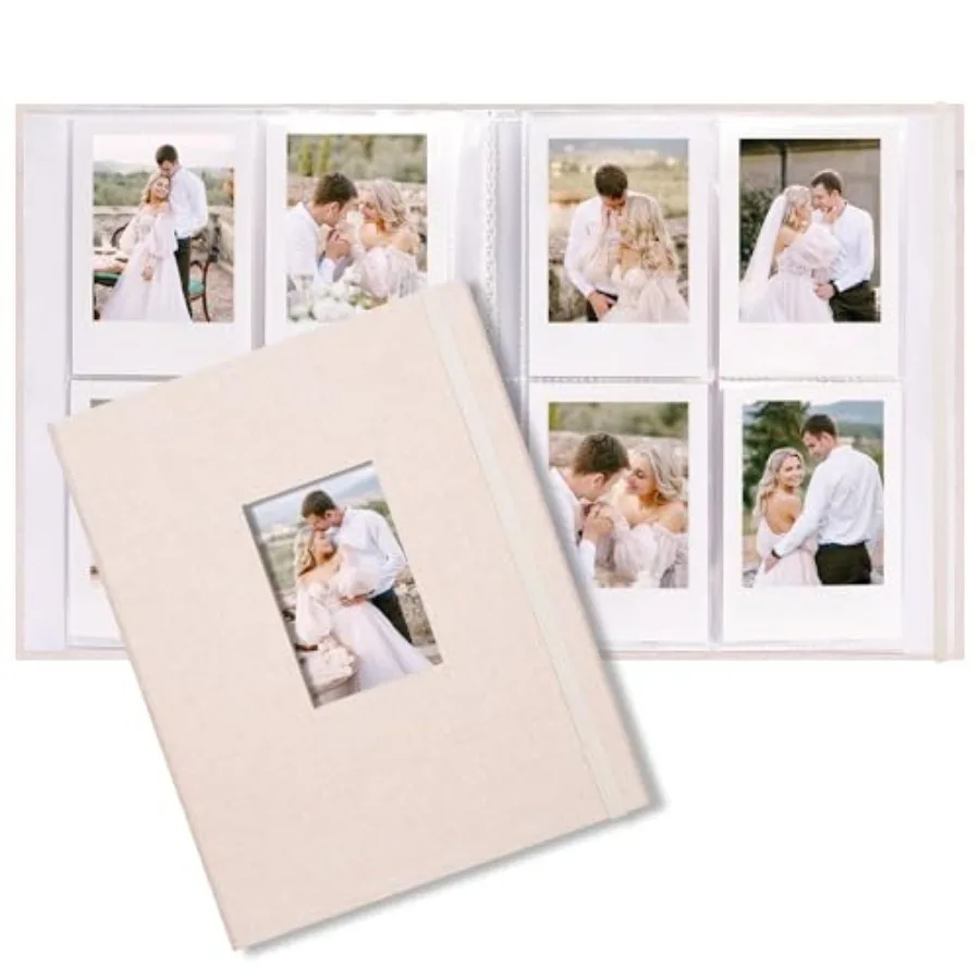 Mini Polaroid Photo Album Book 208 Photos 2x3 Inch Pictures for Fujifilm Instax Mini 7s 8 9 11 25 26 40 50s 90 Evo Z2300 Instan