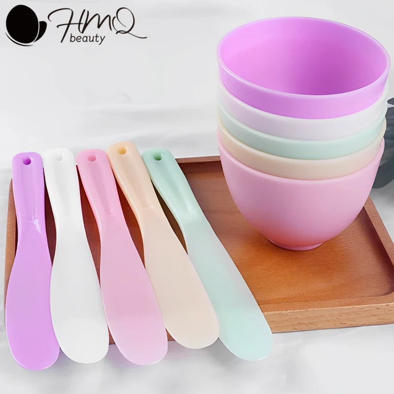 

Silicone Face Mask Bowl Set Mask Stick Big Face Mask Powder Mixing Bowl Spatula Masks Brush DIY Skin Care Set Salon Beauty Tools