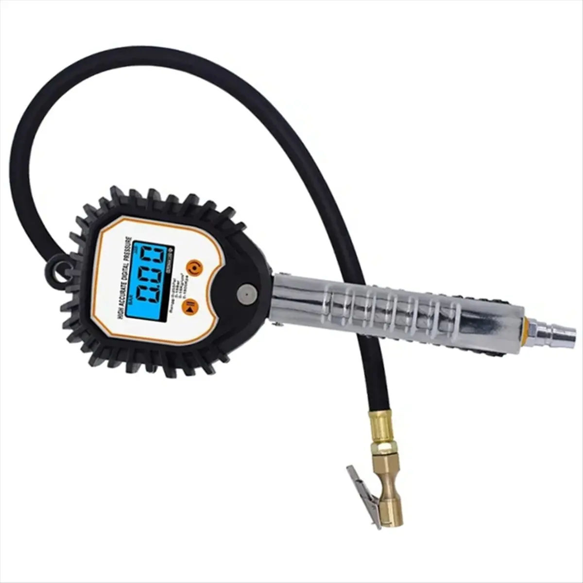 New High- Digital Tire Inflation Tire Gauge Tire Fast Inflator Tyre Pressure Monitoring Tool Barometer