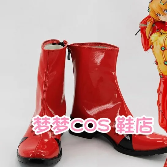 

Аниме EVA Asuka Langley Soryu Обувь для косплея Сапоги Костюмы на Хэллоуин Аксессуары на заказ