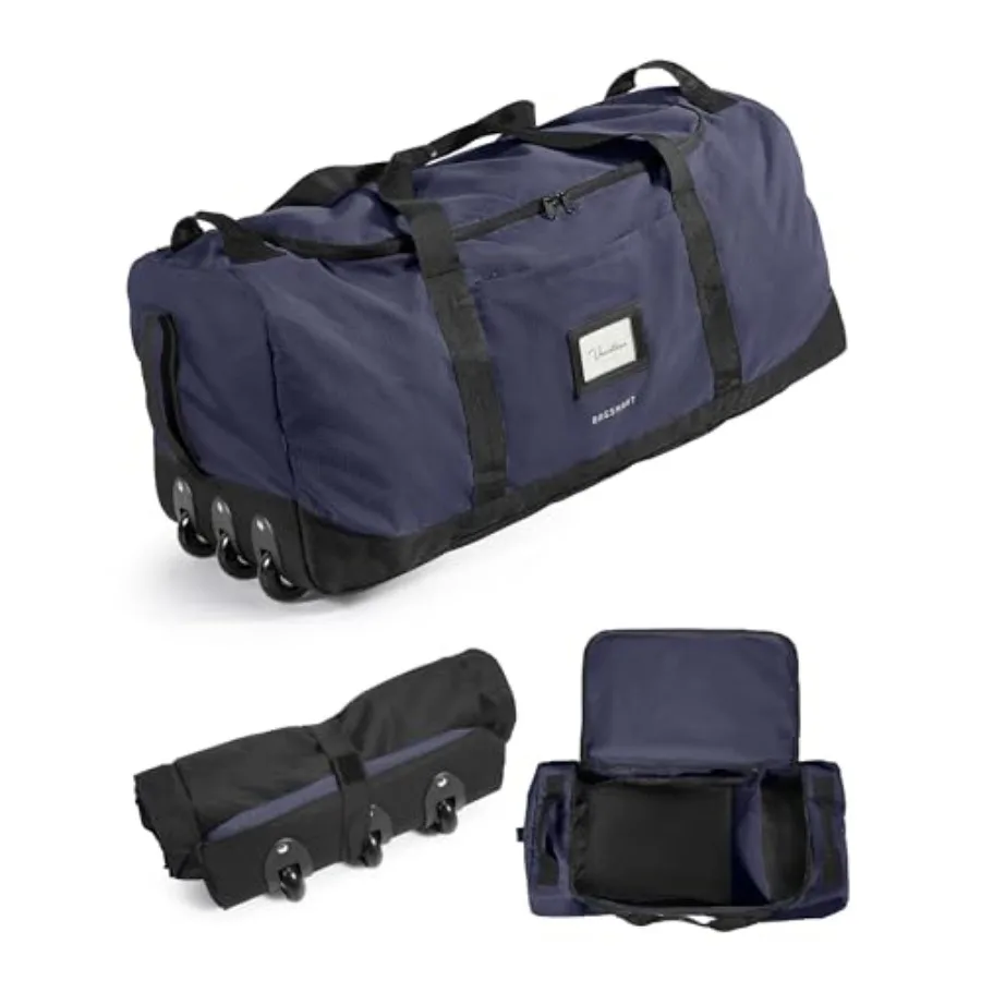 

83L Foldable Travel Bag Large Duffle Bag for Travel Weekender Duffel Luggage Bag for Sport College Camping Water Resistant