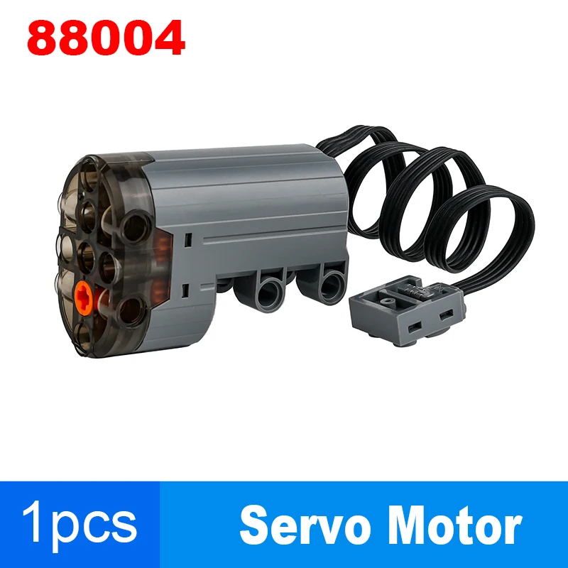 มอเตอร์เซอร์โวแรงบิดสูง 88004 สำหรับฟังก์ชันพลังงานของตัวต่อ ใช้งานร่วมกับระบบตัวต่อทางเทคนิคหลักได้