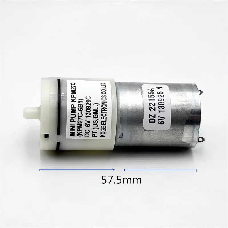 Koge KPM27C-6B1 Mini 370 Motor Luchtpomp Dc 3V 5V 6V Micro 27Mm Zuurstof Luchtpomp Diy Bloeddrukmeter Inflator Aquarium Tank