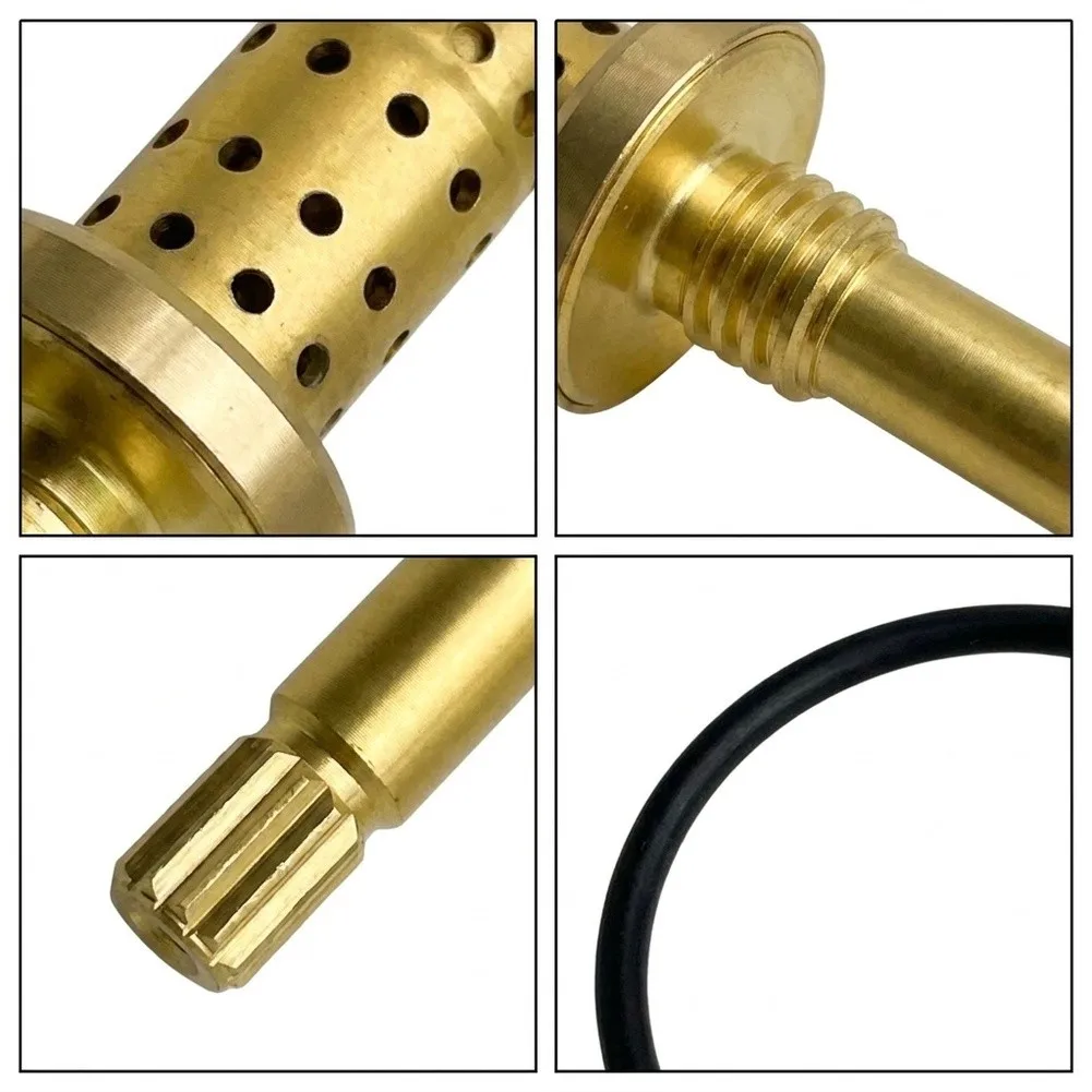 Brass Flow Control Spindle Assembly With O Ring For Ta 10 Shower Valve Replacement Repair Kit Plumbing Fixture Part