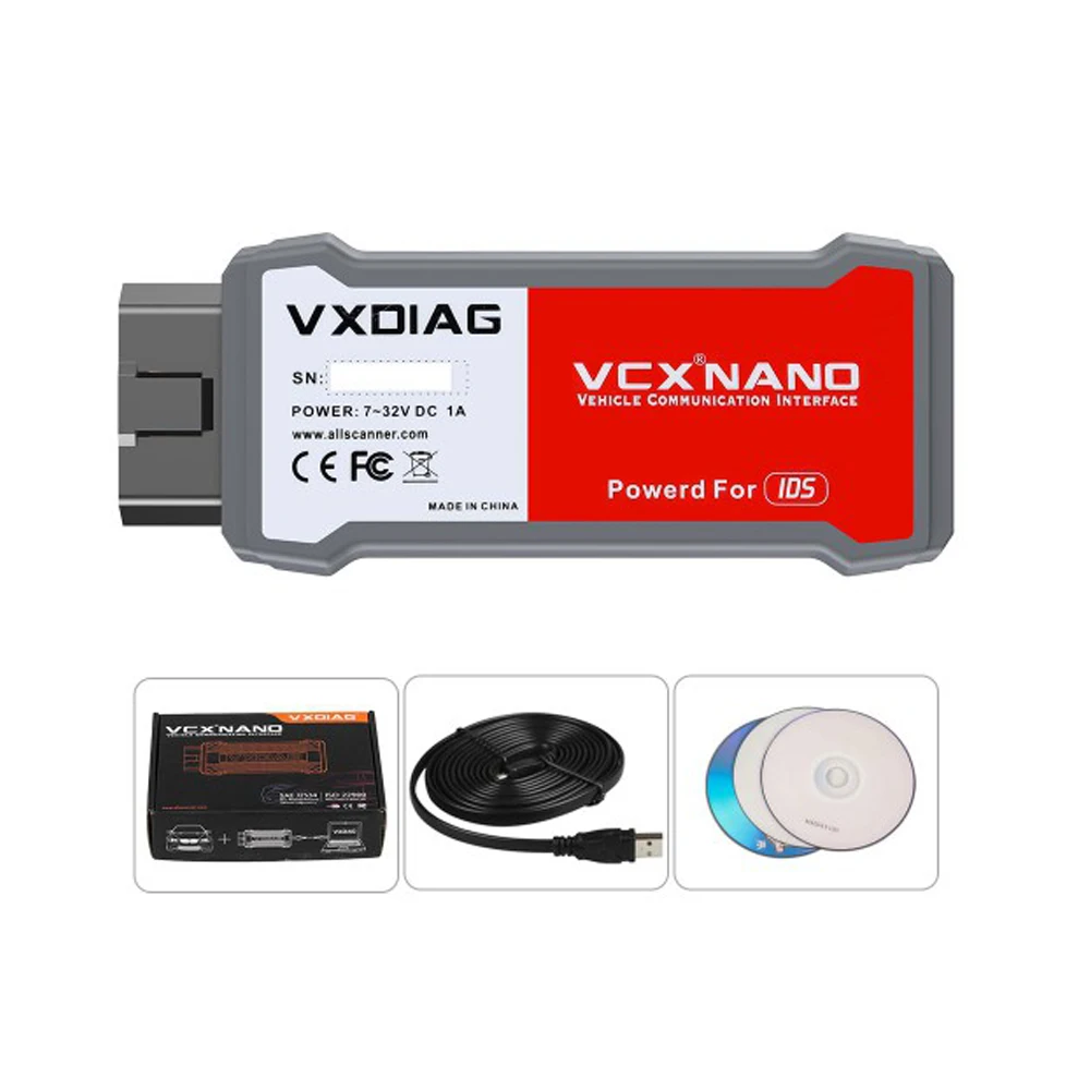 VXDIAG VCX NANO For Mazda/Ford 2 in 1 ECU Programming With IDS V125 Read VIN Clear Code TPM DPF ABS Injector Car Diagnostic Tool view 6