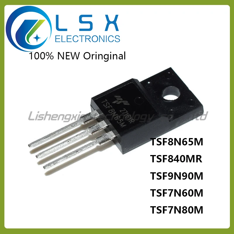 10pcs TSF8N65M TSF840MR TSF9N90M TSF7N60M TSF7N80M TO-220F Original On stock