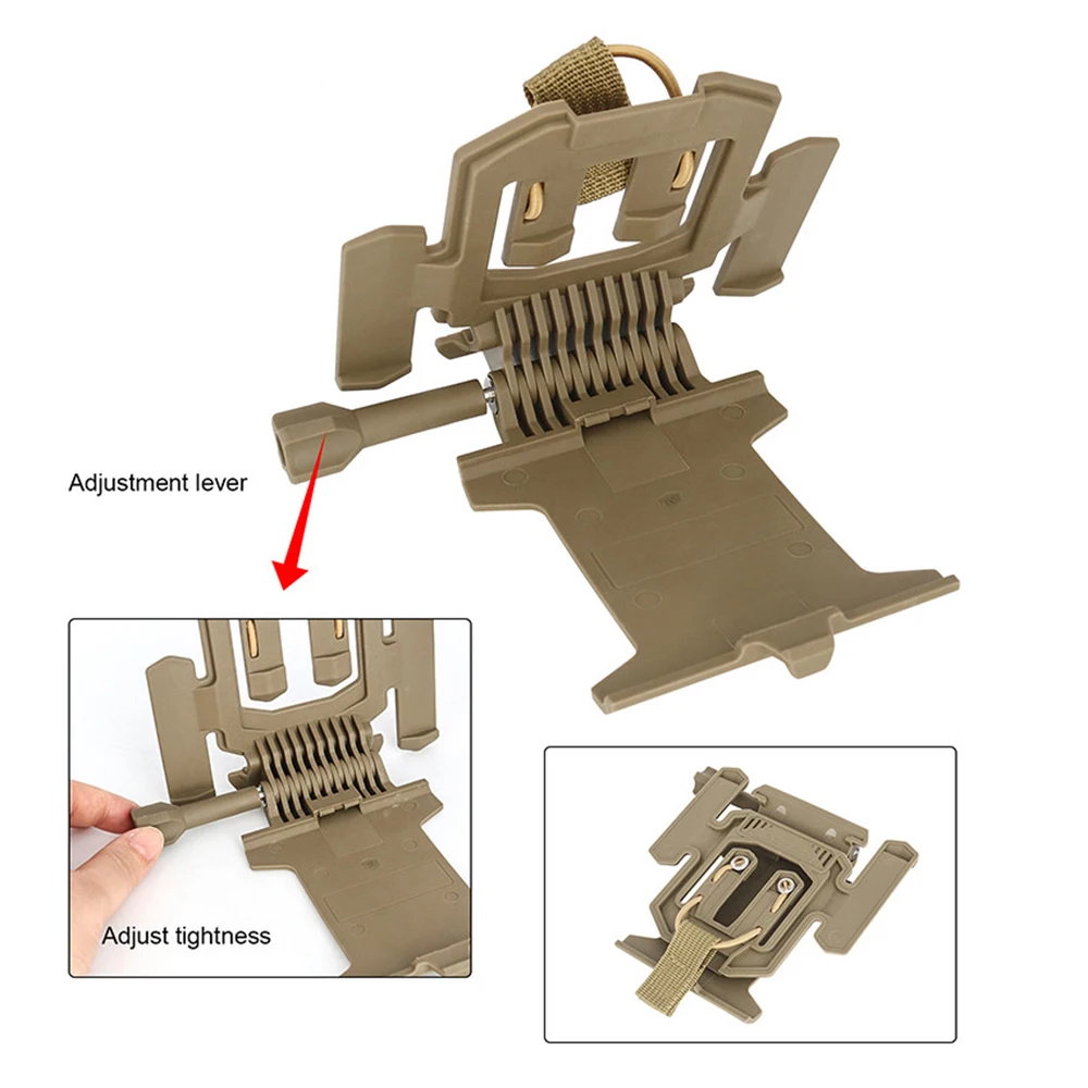 Tactical Phone Holder Adjustable MOLLE Vest Mobile Phone Navigation Holder