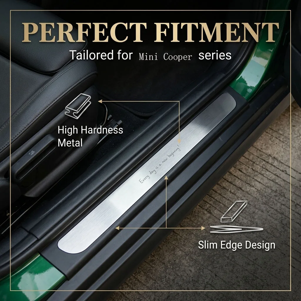 Mini Cooper F56 J01 F66 F67 Brushed Aluminum Interior Trim Precision Engraved 