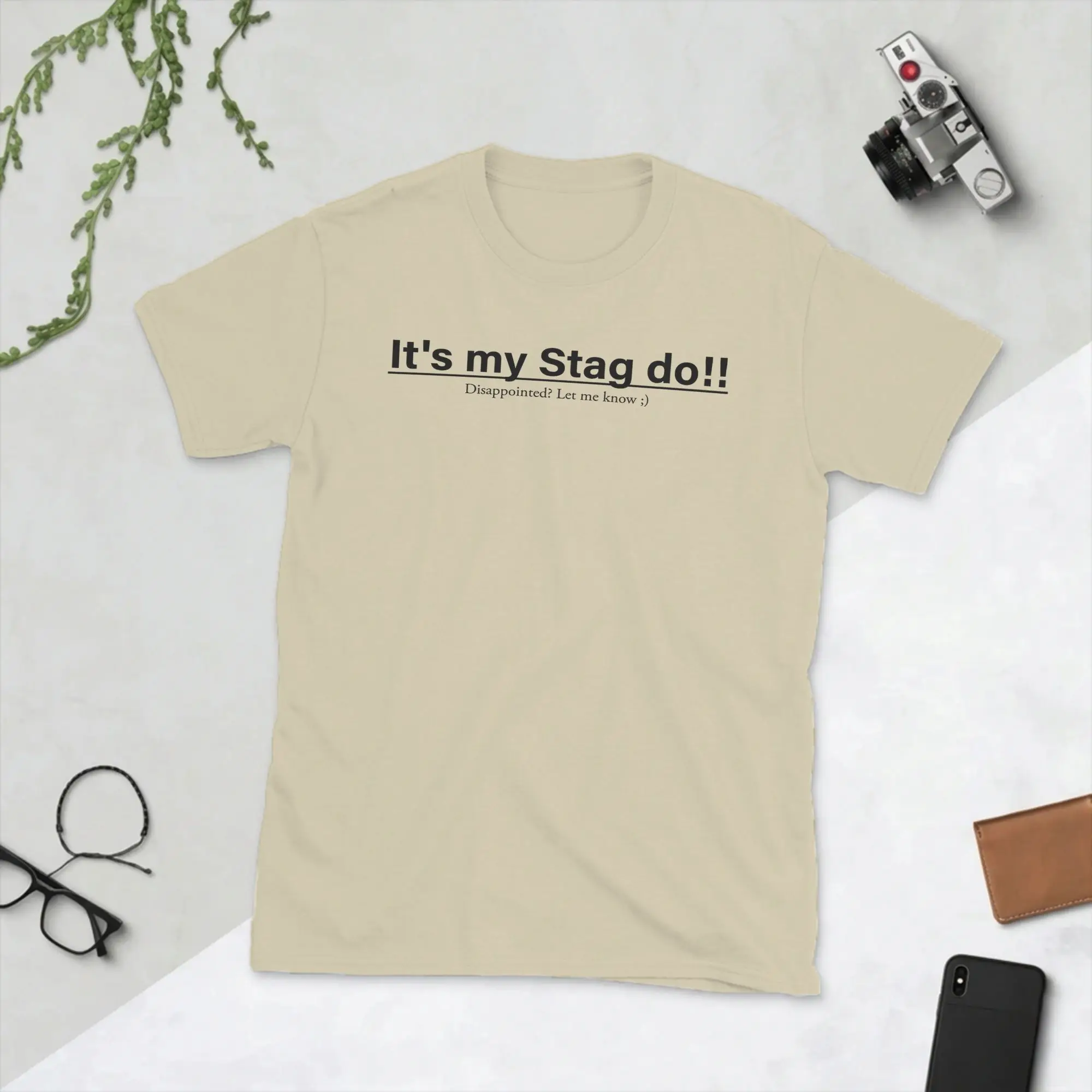Stag Do for an Awkward Stag T-Shirts for Men  Casual Pure Cotton Tees Round Collar Short Sleeve T Shirt Plus Size Tops
