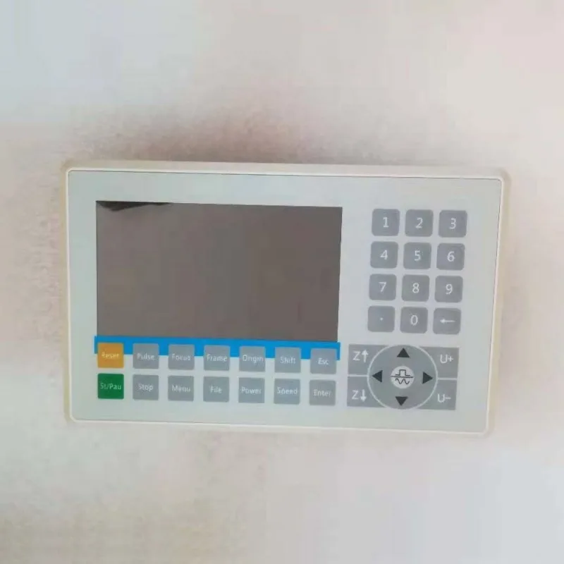 Ruida Latest Generation 4-axis Motion Controller with 5 TET Color Display Panel Co2 Laser Cutting&engraving Control System