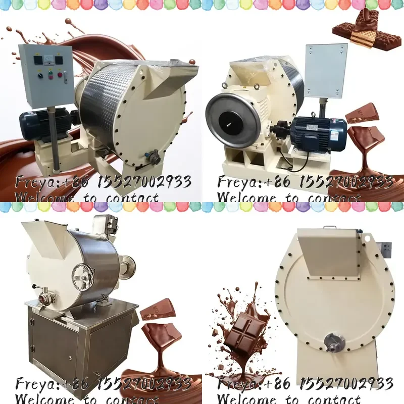 Automatic 100L Chocolates Processing Refining Grinding Conching Making Machine
