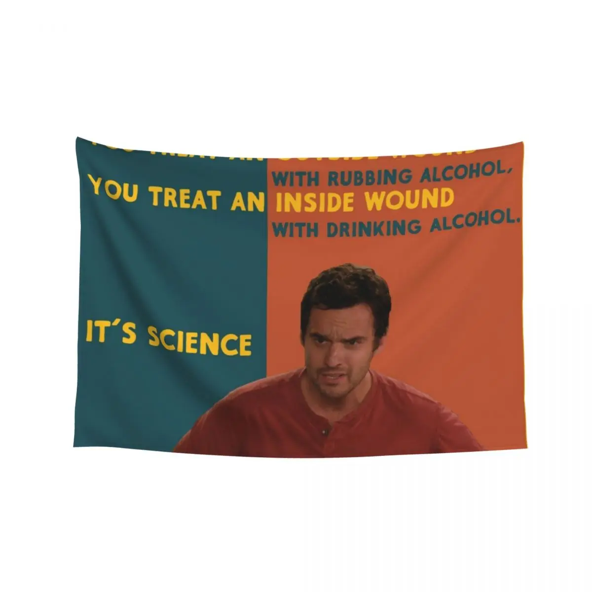 

nick miller Tapestry Home Decorations Aesthetic Decoration Wall Room Decoration Korean Style Wall Decoration Tapestry