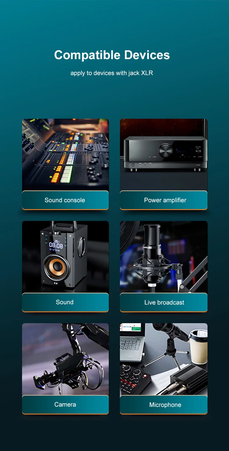 Samzhe xlr kabel karaoke mikrofon sound kanone kabelst ecker xlr verlängerung mikrofon kabel für audio mischer verstärker xlr kabel – Detail 9