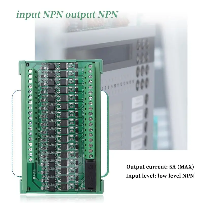 A75Q-16 Way PLC Amplifier Board Isolation Board Transistor Board Protection Board Input NPN/PNP Output NPN
