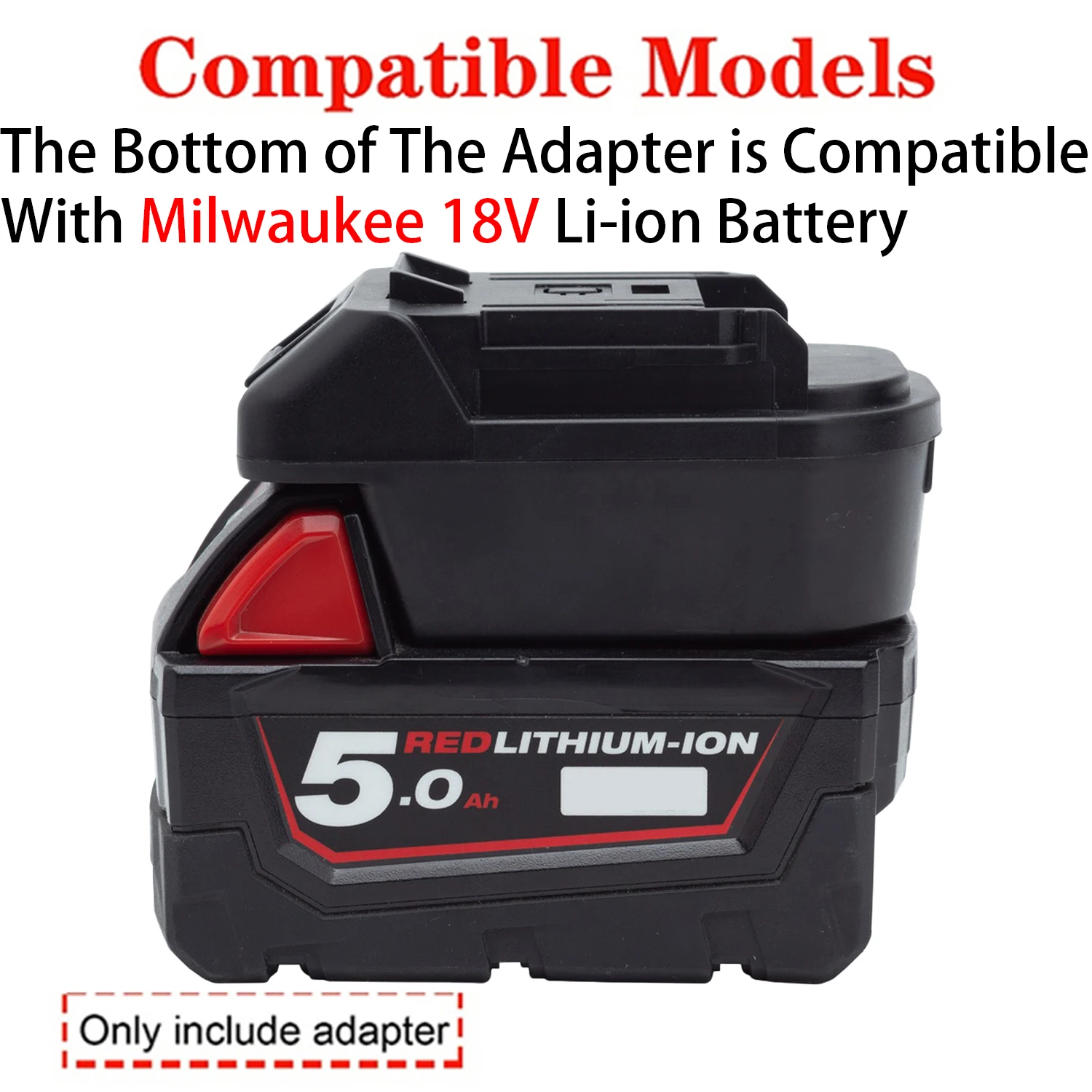 Battery Adapter Converter for Makita 18V Li-ion tools To Milwaukee 18V Li-ion Battery Adapter Power Tool Accessories