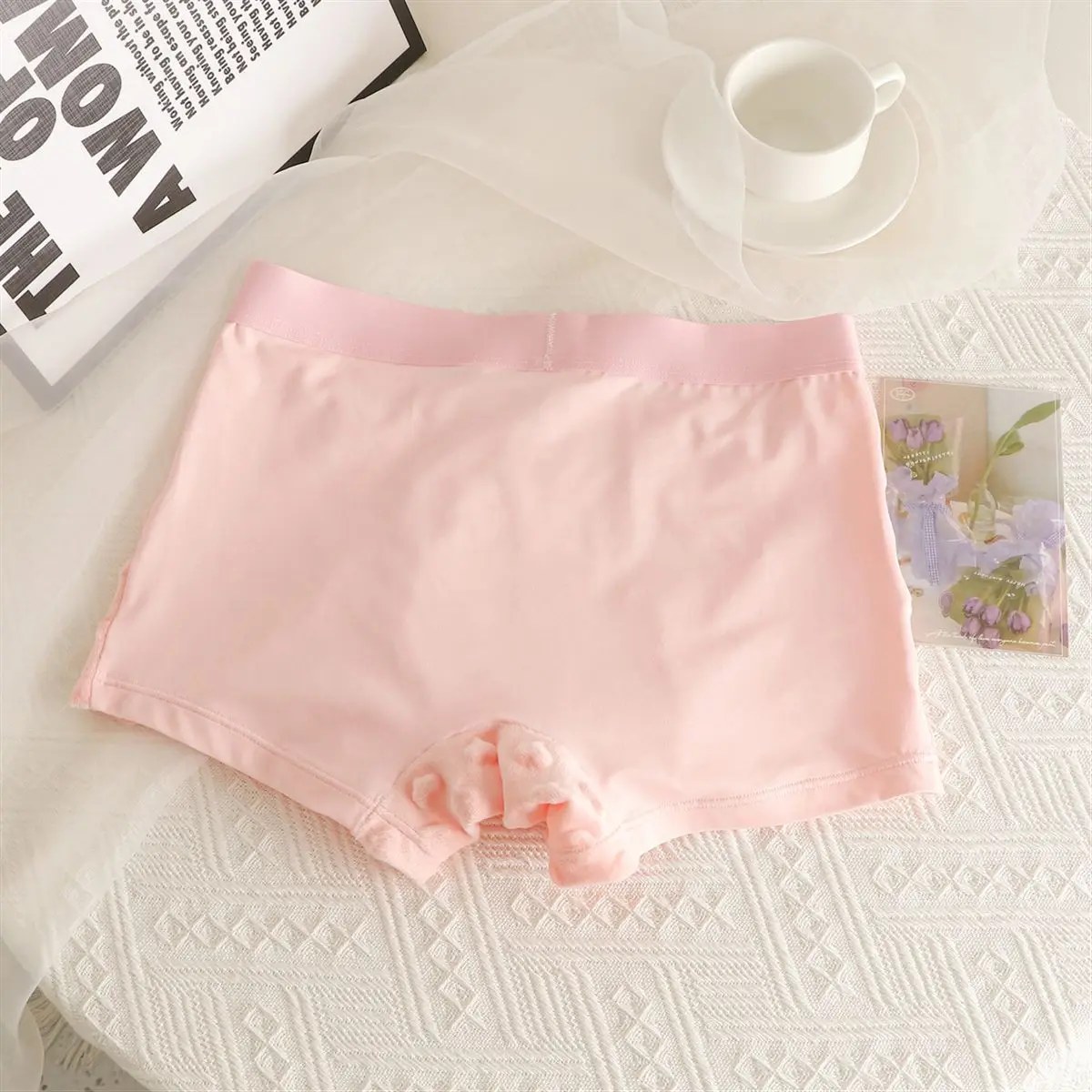 Man's Pink Thick Warm Panties Briefs BF Gifts Run Touring Party Private FKK DJ Club Bar Costumes