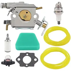 2375 Carburetor for Poulan 2150 1950 2050 2375 Wild Thing Chainsaw Replace 2375LE C1U-W8 C1U-W14 WT-891 545081885 530069703