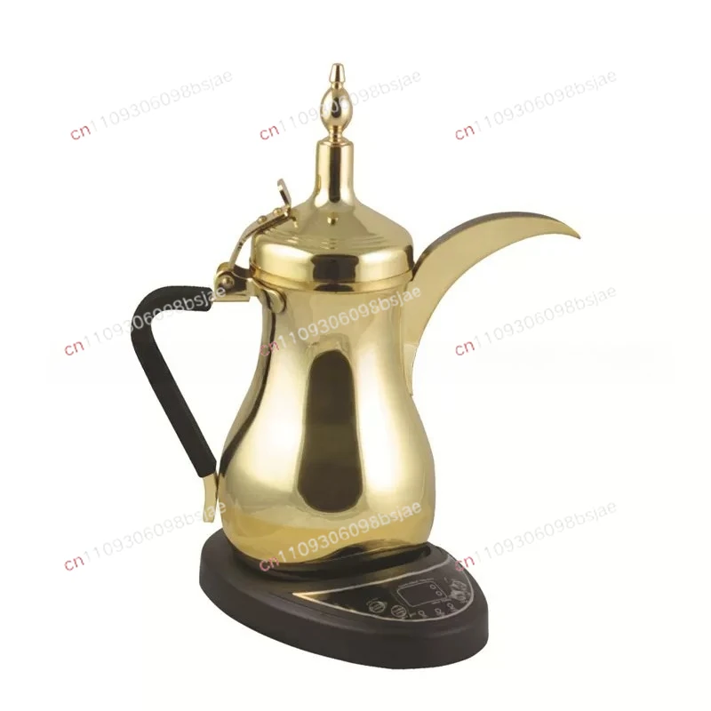 Hot Selling Arabian Coffee Pot Middle Eastern Teapot Heating Pot Stainless Steel Electric Coffee Pot Brewing Tea Brewing Coffee