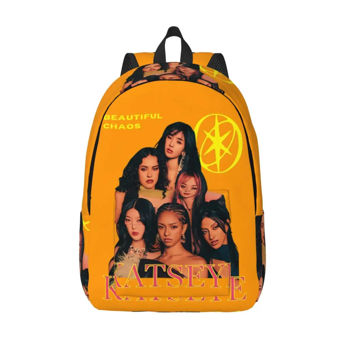 

Katseye красивый рюкзак Chaos для мальчиков и девочек, детский школьный рюкзак, рюкзак для детского сада, сумка для начальной школы, подарок