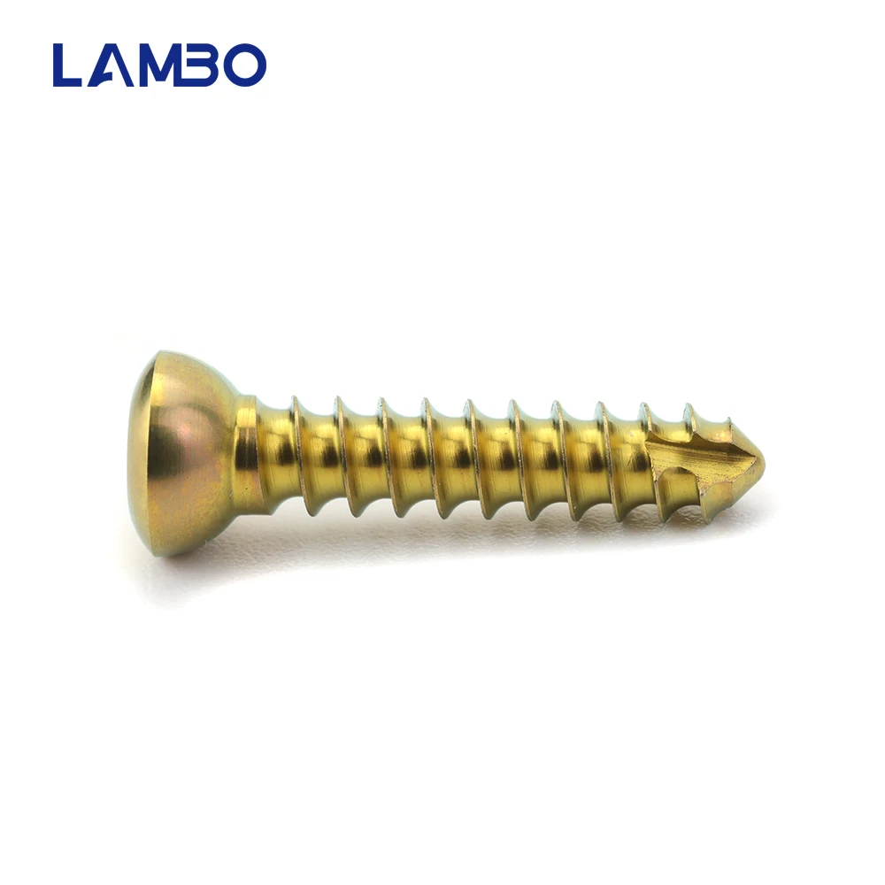 2.7mm Titanium Stardrive Cortical Screws Pet Veterinary Orthopedics Implants Veterinaria Accessories Surgical Instruments