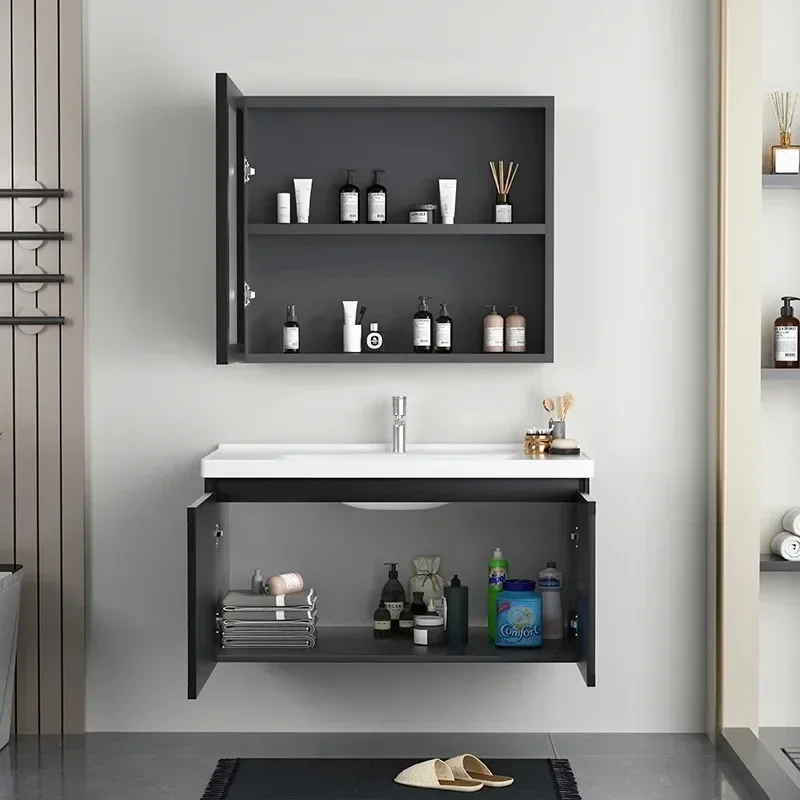 Craft Sink Vanity Modern Bathroom Cabinet Narrow White Home Furniture Storage Cabinet Storage Mobiletto Da Bagno Room Furniture