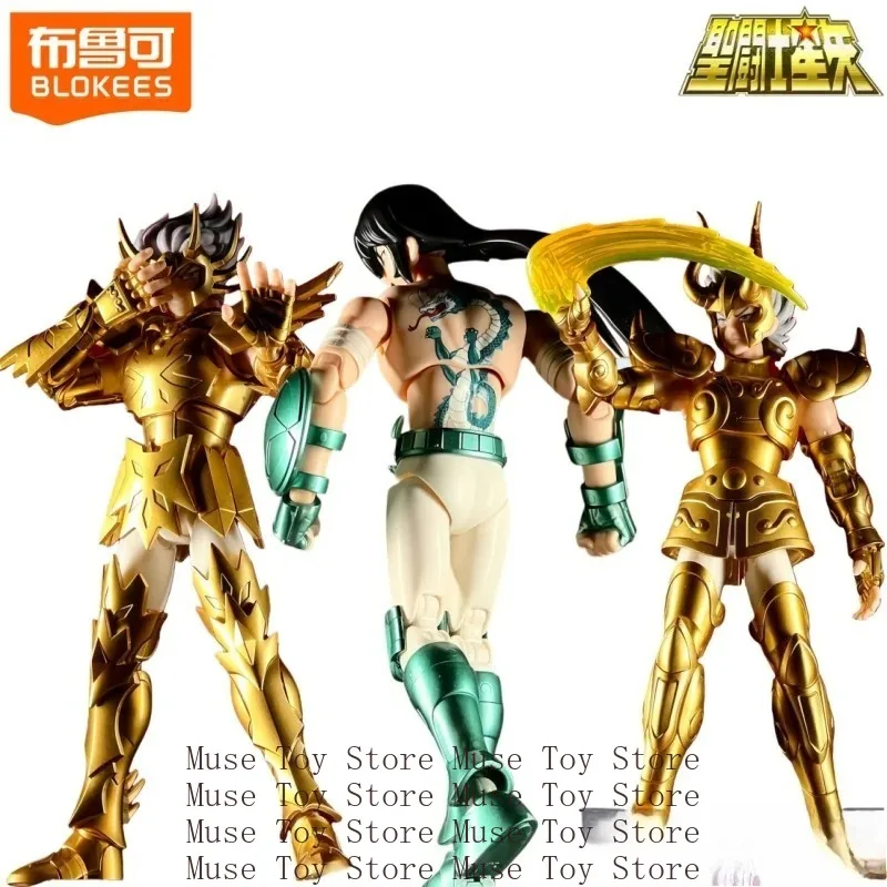 

В наличии: Коллекционная подвижная фигурка BLOKEES Saint Seiya Shiryu Cancer Capricornus (Святой воин-рыцарь), подарок на день рождения